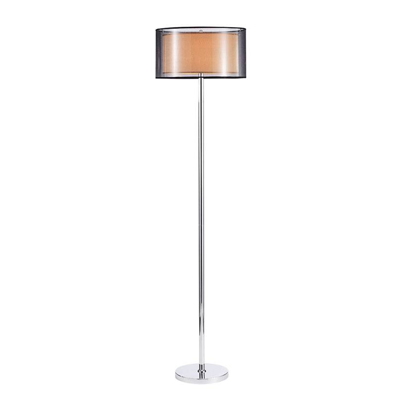 Decor floor standing lights Wrought iron Floor Lamps with PVC shade