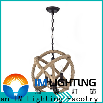 IM Lighting rustic wood pendant light manufacturers For bar