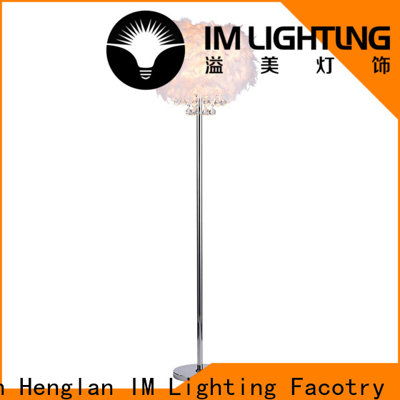 Top crystal floor lamp for business For rest area