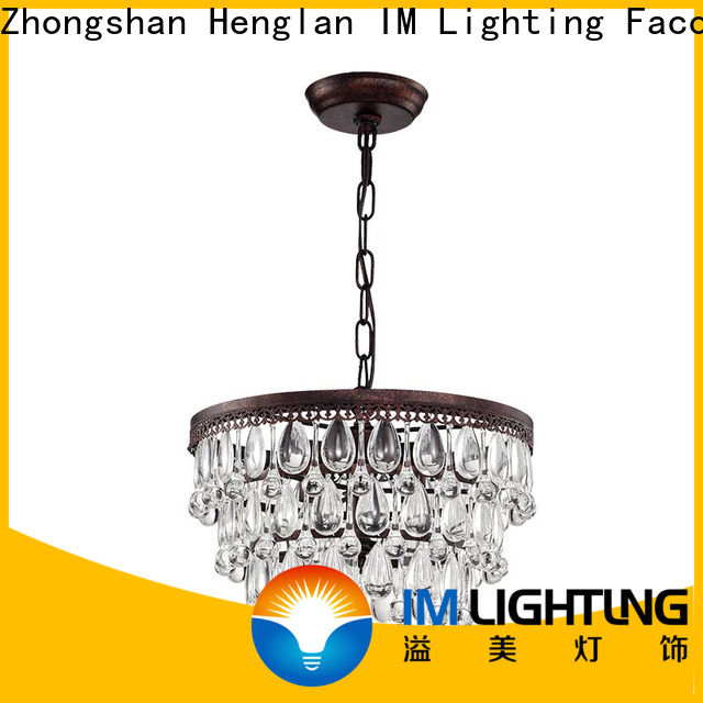 IM Lighting crystal chandelier manufacturer Supply For dining room