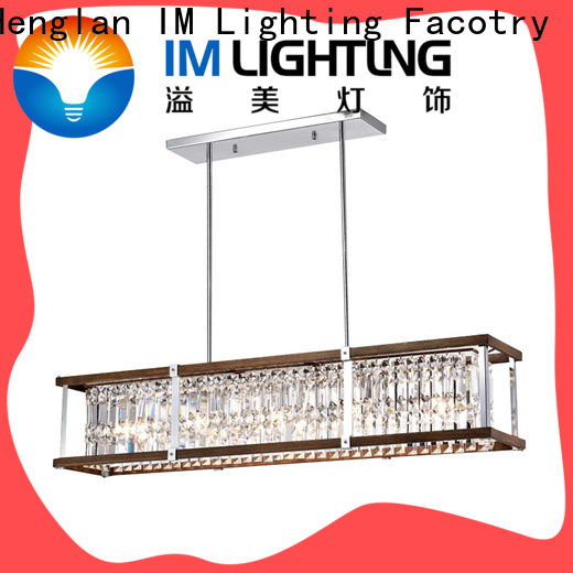IM Lighting distressed wood pendant light Supply For bedroom