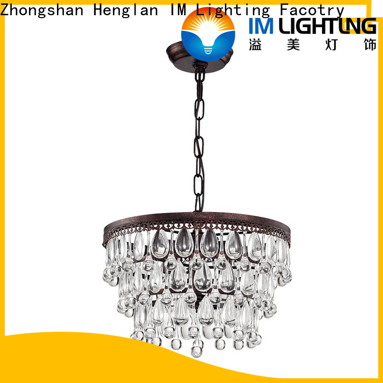 IM Lighting New small crystal chandeliers for business For bedroom