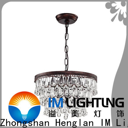 IM Lighting Top best crystal chandeliers manufacturers For living room