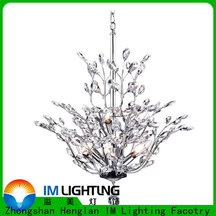 IM Lighting low price crystal chandeliers factory For corridor