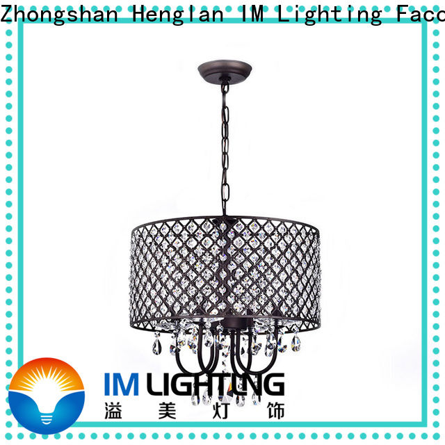 IM Lighting Best modern round crystal chandelier Supply For living room