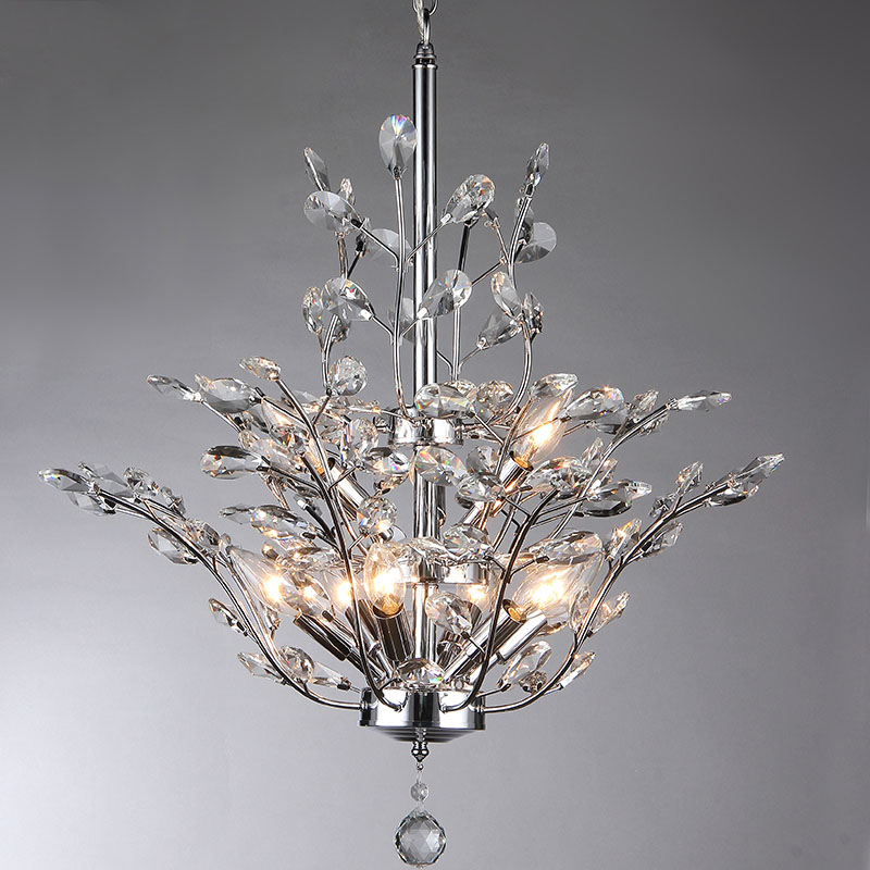 IM Lighting round modern rustic crystal chandelier manufacturers For dining room-2